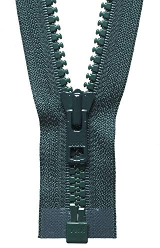 YKK Open Ended Zip, No. 890 Forest Green, 66 cm Length