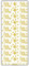Ursus 59300060 - Kreativ Sticker, Frohe Festtage, gold, 5 Blatt, selbstklebend, Ideal zur Kartengestaltung und zum Dekorieren von Geschenken, Stickerbogen ca. 10 x 23 cm