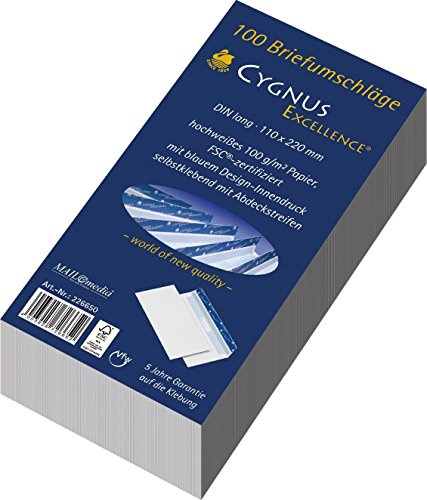 MAILmedia Briefumschlag CYGNUS EXCELLENCE, DIN lang VE = 1