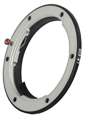 Objektivadapter LR-EOS kompatibel mit Leica R Objektiv kompatibel mit Canon EOS Kamera Adapter LR EOS L/R