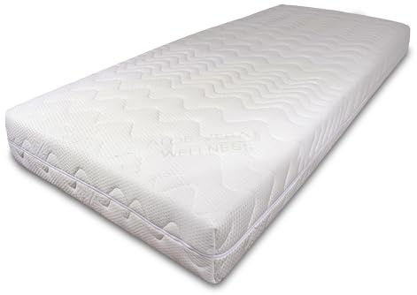 Matratzenbezug Aloe Vera 90x200 cm 13-15 Höhe – Abnehmbar & Waschbar bis 60 °C, Atmungsaktiv, Hautfreundlich, Mit Reißverschluss