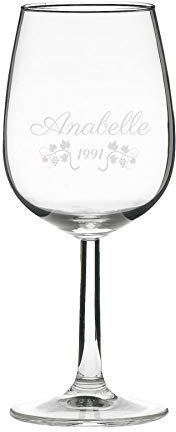 Copa de vino, personalizada, grabada - clásica - 1 copa (2)