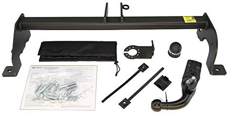 Anhängerkupplung für Suzuki Jimny 3 III SN abnehmbar mit universalem E-Satz 7-polig