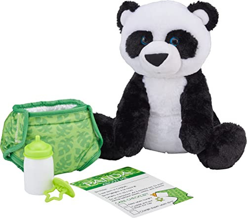 Melissa&Doug 40453 - Baby Panda Stofftier | Kuscheltier | Alle Altersgruppen | Geschenk für Jungen oder Mädchen