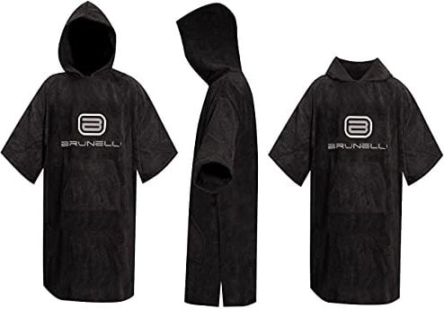 Brunelli Surfponcho 100% Baumwolle/Badeponcho für Kinder und Jugendliche Poncho
