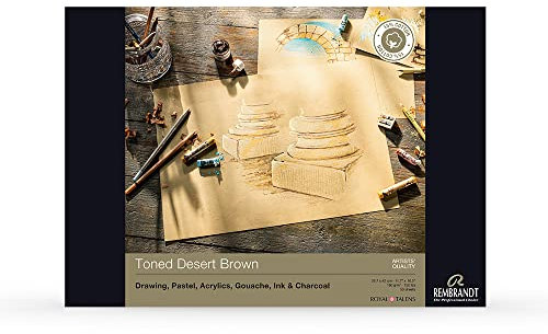 Rembrandt Paper Toned Desert Brown 11.7 x 16.5 (A3) 50 Sheets (93080011)