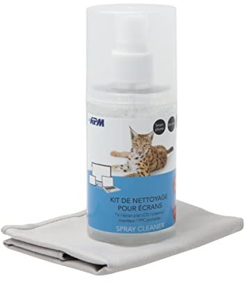 APM 600114 - Kit De Nettoyage 200 ML + Microfibre pour TV Et Ecrans