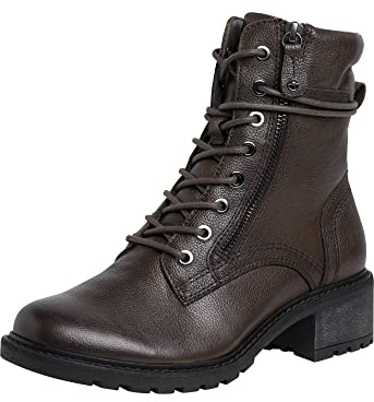 Tamaris Comfort Damen 8-8-85207-29-707 Stiefelette, Khaki, 39 EU Weit