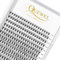 QUEWEL Faux Cils Individuel, Maquillage Cluster Eye Lashes 20D 0.07 C Curl Mix8-14mm Individual Lashes Extensions de cils bricolage pour Doux Léger et Réutilisable(20D-0.07C-MIX8-14)