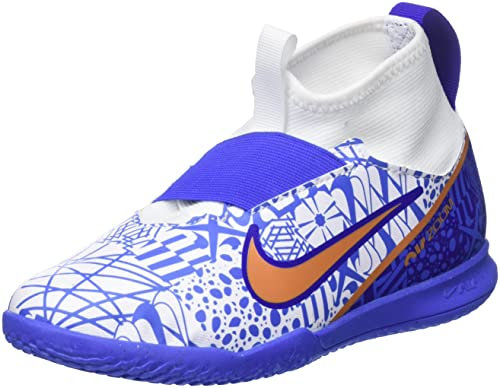 Nike Zoom Superfly 9 Academy CR7 Football Shoe, White/Metallic Copper-Concord, 1 UK