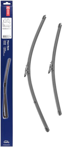 DENSO Flachwischer-Set DF-403 (600/450 mm, Linkslenker): Zwei leise, langlebige Wischer mit aerodynamischem Design. OEM-Qualität, breite Kompatibilität, 2 Jahre Garantie