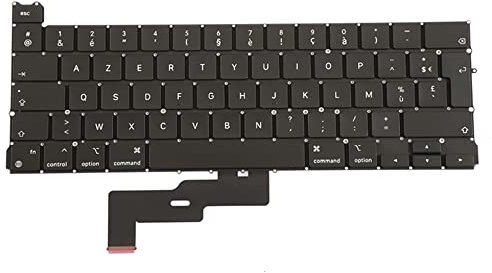 OLVINS FR Français Clavier MacBook Pro Air Retina 13 A2338 Clavier AZERTY FIN 2020 EMC 3578 M1