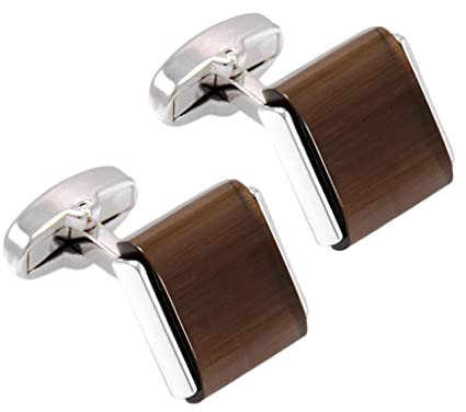 Jojomis Herren-Manschettenknöpfe, quadratisch, Opal, eleganter Stil, Smoking, nicht erhältlich wie beschrieben, Nicht verfügbar Wie beschrieben