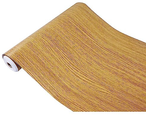 DecoMeister Klebefolien in Holz-Optik Fertigrolle Deko-Folien Holzdekor Selbstklebefolie Holzfolien Selbstklebende Möbelfolie Natürliche Eiche 90cm x 240 cm