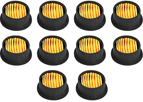 10 Stück Luftkompressor Ersatzfilterelemente, Luftkompressor Filterelemente Luftkompressor Ersatzfilterelementen Luftkompressoren Innere Ersatzteile Filterelemente Für Kolbenkompressoren 58mm X 24mm