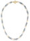 GAVU Damen Herren Multicolor Muschelperlenkette 45cm