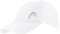 HEAD Unisex-Youth Kids Pro Player Cap, weiß, One Size