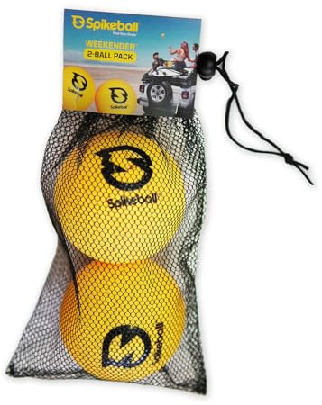 Spikeball Weekender ballen 2-Pack | Weekender ballen, Aantal: 2 ballen, Materiaal: hoogwaardig synthetisch rubber met uitstekende grip