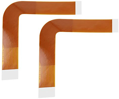 2pcs 7W Laser Lens Ribbon Cable,Laser Lens Flex Cable Pickup Laser Lens Flat Ribbon Flex Cable Repair Part PS2 Laser Replacement PS2 Controller Extension Cable for PS2