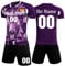 KILUZARNO Eigener Name Handball Trikot Kinder Set - Personalisierte Handballtrikots Jeder Name Nummer Team Logo Handball Trikot Jungen