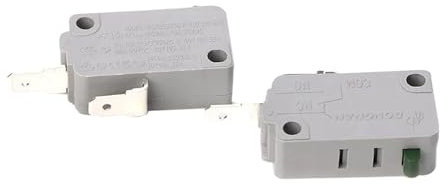 Galloparts 16A 125V/250V KW3A Microwave Oven Door Switch Door Interloc (2 PCS Normally Open) Compatible with Most of Microwave Ovens
