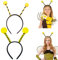 Bienen Haarreif Erwachsene,Fühler Haarreif Kinder,Bienenkostüm Accessoires,Haarreif Damen,Haarreifen Biene,Faschingskostüme Zubehör Mädchen,Karneval Bee Costume Kopfschmuck,Kostümzubehör
