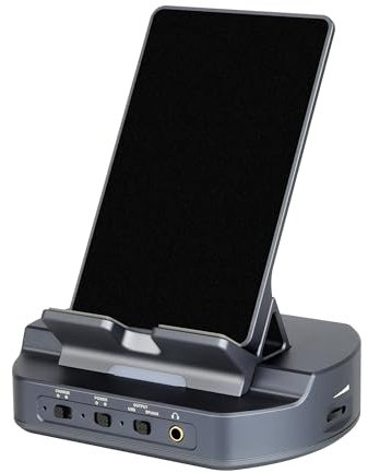 xDuoo DT-01 HiFi Telefon DAC Vorverstärker Player verwandelt Dock, Plattenspieler für Telefon Konvertieren Sie Ausgang Koaxial/Optisch/Aux-Audio zu Decoder oder Verstärker