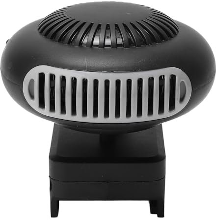 Tragbare Autoheizung, Kleine Raumheizung, Niedrige Wattzahl, 2 Stufen Einstellbar, Handy-Aufladung, für WA3551 18 V 5-poliger Li-Ionen, ABS-Material, 170 W Leistung, 30–80