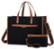 RAVUO Laptop Bag for Women, Water Resistant 15.6 Inch Ladies Handbag for Work Business Large Tote Shoulder Bag with Clutch for Office Business School College Shopping