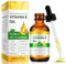 Pure Vitamin E Oil for Skin, Natural Organic Vitamin E oil for Scars, Hair & Face (2 Fl Oz) - Non GMO, Cold Pressed, Cruelty Free Skin Repair & Moisturizing Solution, Easy to Absorbed