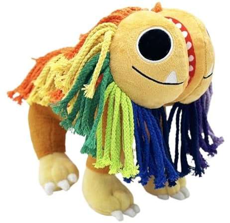 KUKUShining Yarnaby Kuscheltier, Spielfigur aus dem Spiel Critters Monster als Tier Plüschtier Spielzeugpuppe Einzigartiges Geschenk for Kinder Fans und Spieler