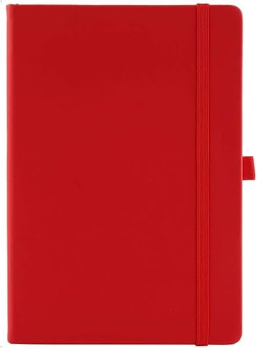 MEACEYR Blocchi appunti Notebook PU Leather Notebook A5 Regolato, riviste Diario Diario Libro rigido Superficie rigida Taccuini