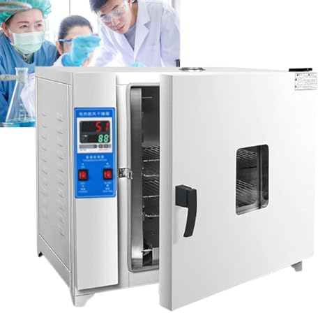 Sunseota Digitaler Tisch-Trockenschrank, Labor-Konvektions-Trockenschrank, 15 l, 42 l, 70 l, 136 l, mit Manometer und digitaler Steuerung 15L