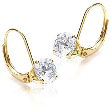 CARISSIMA Damen-Ohrringe 9 Karat (375) Gelbgold