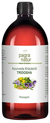 pagra natur Ayurveda Massageöl Tridosha, 1l - Kräuteröl