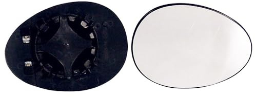 ALKAR 6432937 Spiegelglas Glas Aussenspiegel beheizbar rechts Kompatibel mit MINI Schrägheck R56 Clubman R55 Countryman R60 Cabrio R57