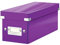 Leitz Storage Box, Purple, Click and Store Range, 60410062