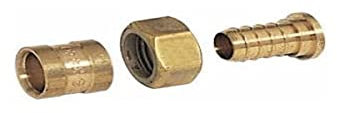 COMAP Raccord PER à glissement - Droit à écrou tournant - Diamètre ⌀16x1,5 mm - Femelle 3/4 (20x27) - Pexy pour Tubes PER - 4264