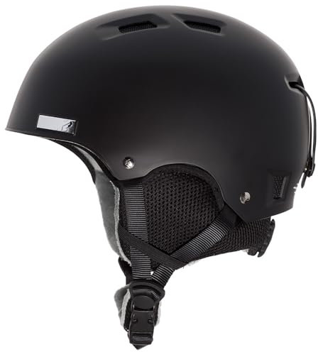 K2 Herren Helm Skihelm Verdict, schwarz-schwarz, Taille M (55-59 cm)