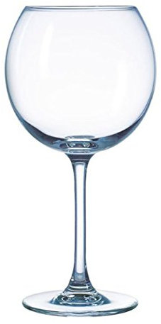 Visiodirect Lot de 72 Verres A Pied Ballon 25 CL