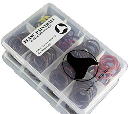 Planet Eclipse Etek 1/2 5 x farbig Paintball O-Ring Rebuild Kit von Flasc Paintball