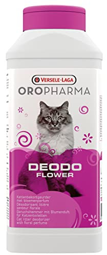 VERSELE-LAGA – Oropharma Deodo Flower – Desodorierungsmittel für Katzenstreu – neutralisiert Gerüche – Blumenduft – 750 g