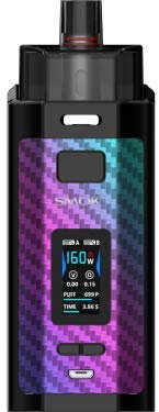 Smok RPM160 E Zigaretten Set - 1er Packung, Farbe regenbogen-carbon