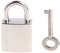 BUIDI Mini Archaize Padlocks Key Lock With key for Jewelry Box Storage Box Diary Book Lock Silver