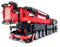 Bybo Technik Kran Bausteine für Liebherr LTM1750-9.1, Ferngesteuert Technik Kran-LKW mit 12 Motoren, Kompatibel mit Lego Technik