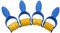 EDUPLAY Muster- und Knet-Roller 4er Set