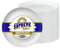 Supreme Select Disposable Paper Plates in Bulk [Set of 300 | 9 inch] Uncoated White Large Plate – Ideal for Birthday Parties, Weddings, Thanksgiving, Dinners, Desserts, Crafts, and BBQs