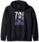 Gnome Gardening 70th Birthday Ely Garden Garden Gnome Zip Hoodie