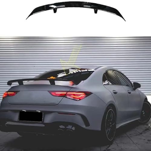 CWYLF Auto-Spoilerflügel Heckspoiler für Mercedes-Benz C118 CLA Class 2019-2021,Heckspoiler-Bodykit Kofferraum-Autospoiler Heckflügel Autozubehör