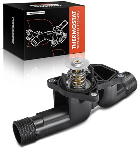 Frankberg Liquido di raffreddamento del termostato 95°C con guarnizione Compatibile con Serie 3 E36 318is 1996-1998 Serie 3 Compact E36 318 Ti 1996-1999 Serie 3 Coupé E36 318is 1995-1999 11531743017